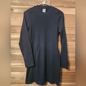 Victoria's Secret Black Long Sleeve Dress New!